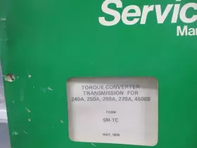 4500B INTERNATIONAL Torque Transmission Service Manual