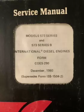 CGES-290 INTERNATIONAL Diesel Engines Manual Dresser #2