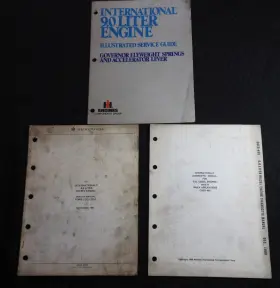 CGES205-1 INTERNATIONAL Harvester Navistar Diesel Engine Set