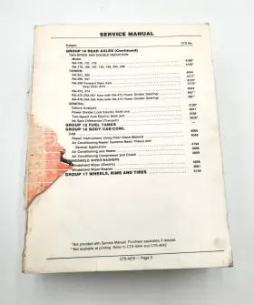 CTS-4219 INTERNATIONAL Service Manual Vol #2