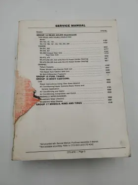 CTS-4219 INTERNATIONAL Service Manual Vol #3