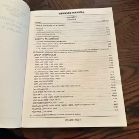 CTS-4260 INTERNATIONAL Service Manual Vol #3