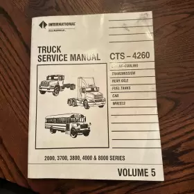 CTS-4260 INTERNATIONAL Service Manual Vol