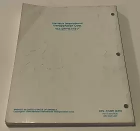 CTS-5122S INTERNATIONAL Electrical Circuit Diagrams Manual #2
