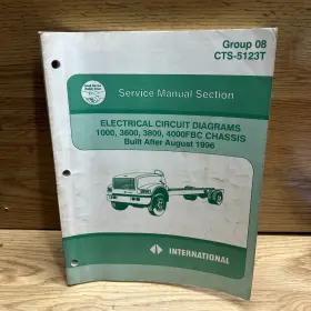 CTS-5123T INTERNATIONAL Electrical Circuit Diagrams