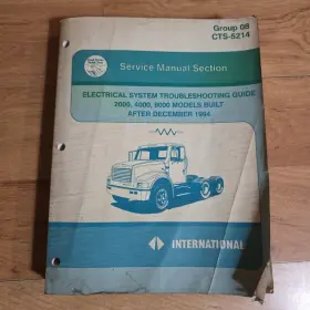 CTS-5214 INTERNATIONAL Electrical Troubleshooting Service