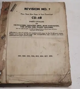 CU-2B INTERNATIONAL Mccormick Catalog Manual Peanut Vine