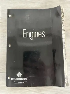 DT-446E530E INTERNATIONAL Engines Service Repair Workshop