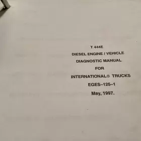 EGES-105-1 INTERNATIONAL Master Service Manual Volume #3