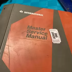 EGES-105-1 INTERNATIONAL Master Service Manual Volume