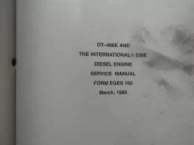 EGES-160 INTERNATIONAL Navistar Diesel Engine Service Repair #2