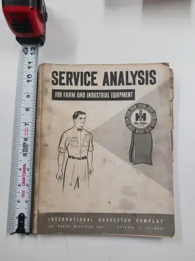 GSS-1306 INTERNATIONAL Service Analysis Farm Equp