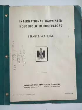 CHS-144 INTERNATIONAL HARVESTER Household Refrigerators #2