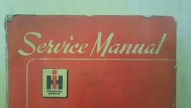 CHS-195-J INTERNATIONAL HARVESTER Crawler Tractor Service #2