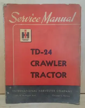 CHS-195-J INTERNATIONAL HARVESTER Crawler Tractor Service