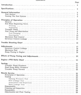 GSS-1311 INTERNATIONAL HARVESTER Service Manual Dpa Injection #3
