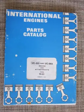 PU-52E INTERNATIONAL HARVESTER Engine Attachments Catalog