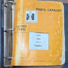 TC-141 INTERNATIONAL HARVESTER Loader Tractor Catalog