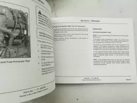 HT570 INTERNATIONAL Engine Operation Manual Logic #3