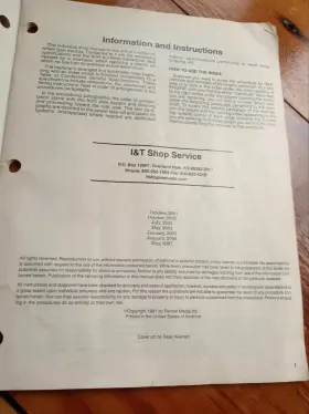 IH203 INTERNATIONAL Harvester Service Manual Tractor Repair #3