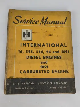 ISS-1036V INTERNATIONAL Diesel Engine Service Manual #2