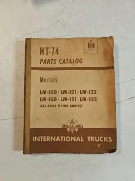 MT-74 INTERNATIONAL Catalog