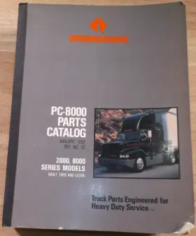 PC-8000 INTERNATIONAL Manual