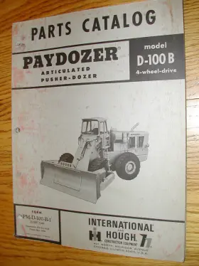 PM-D-100-B-1 INTERNATIONAL Hough Manual Book Catalog Paydozer