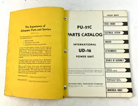 PU-21C INTERNATIONAL Harvester Power Unit Catalog #2