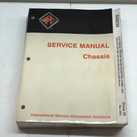 S082503 INTERNATIONAL Chassis Service Manual Electrical