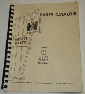 TC-138 INTERNATIONAL Farmall Tractors Catalog