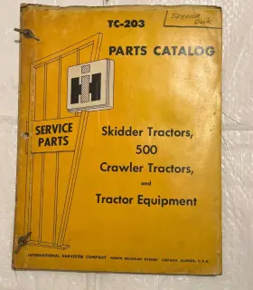 TC-204 INTERNATIONAL Skidder Crawler Tractor Catalog