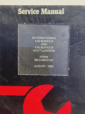 TD20E INTERNATIONAL Loaders Service Repair Manual #3