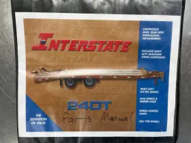 24DT INTERSTATE TRAILERS Manual Book Dt