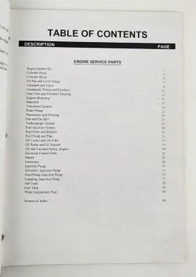4JG1-TPA ISUZU Gehl Engine Manual #2