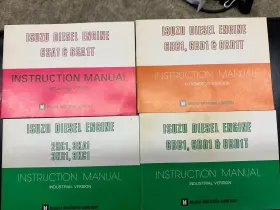 6SA1 ISUZU Diesel Engine Instruction Manuals