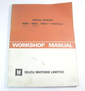 6BBD-WE-221 ISUZU CONSTRUCTION EQUIPMENT Diesel Engine Repair