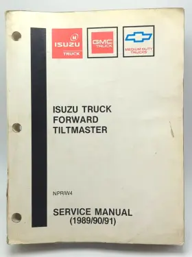 IST-SVC-4022 ISUZU Forward Tiltmaster Npr Service Repair