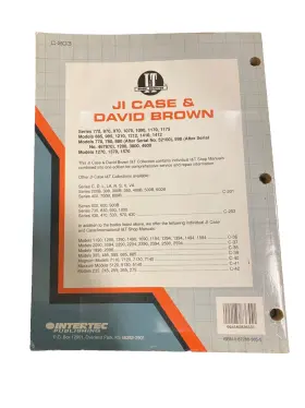 024185836551 J.I. CASE Ji David Manual Service #2
