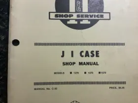 1570 J.I. CASE Manual #2