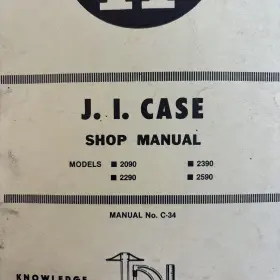 2090-2590 J.I. CASE Service Manual #3