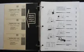 2594 J.I. CASE Tractor Manual Catalog Binder #3