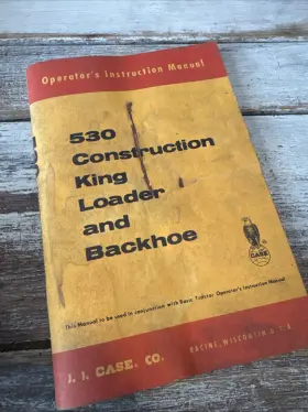 9-1213 J.I. CASE Construction King Tractor Operators Manual