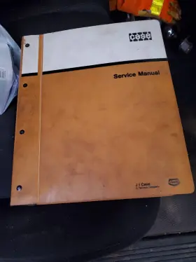 W24C J.I. CASE Loader Service Manual