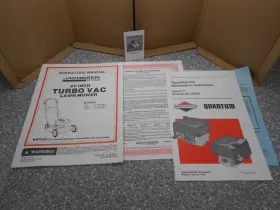 JA-99298-2 JACOBSEN Homelite Turbo Vac Mower Op Manual