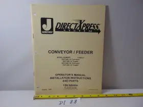 210623-7 JAMESWAY Star Book Farm Manual Conveyor Feeder Dxf