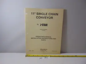 310120-3 JAMESWAY Star Book Farm Manual Single Chain Conveyor
