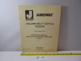 63770-2 JAMESWAY Star Book Farm Manual Volume Belt Cattle