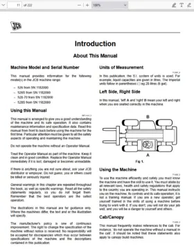 528-70 JCB Loadall Operators Manual Pdf Usb #3