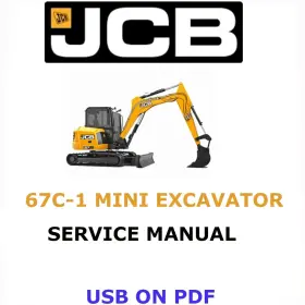67C-1 JCB Mini Excavator Service Repair Manual Pdf Usb